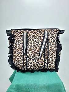 Bolso de Mano de Algodón con Estampado Floral Bohemio de Jaif Textiles, con Dos Asas y Cierre Abierto, Hecho en Rajasthan - Product Image 4