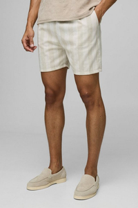 Pantalones Cortos Deportivos para Hombre, Color Sólido, 100% Algodón, Cintura Media, con Cordón, Transpirables, de Secado Rápido, Ecológicos, Casuales - Product Image 4