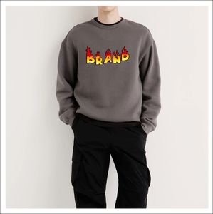 เสื้อสเวตเชิ้ตโอเวอร์ไซส์ขายส่งจากโรงงาน รับทำโลโก้ เสื้อพูลโอเวอร์ผู้ชาย ระบายอากาศได้ดี สวมใส่สบาย คุณภาพสูง รับสั่งทำตามแบบ - Product Image 5