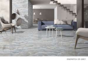 Carreaux de porcelaine polie et émaillée de luxe 60x120cm 600x1200mm 24x48 pouces, grand format, pour sols et murs, pour maisons modernes et hôtels - Product Image 3