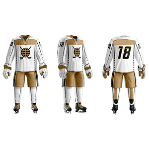 Vêtements de sport haute performance, ensembles d'uniformes de hockey personnalisés pour équipes, produit fiable, respirant, uniforme de hockey sur glace - Product Image 4
