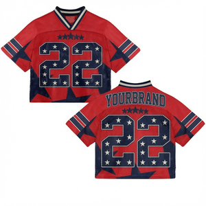Camiseta de Fútbol Americano para Hombre, Mujer y Niños, Ropa Deportiva de Alto Rendimiento, Secado Rápido, Absorción de Humedad, OEM, ODM, Personalizada - Product Image 5