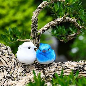 Uccelli Artificiali Decorativi Natalizi, Statuette e Giocattoli per un'Atmosfera Festiva - Product Image 2