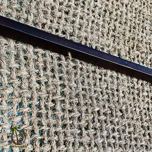 Parasol écologique et durable en fibre de coco et bois, tissé à la main, de la marque Coco, pour usage extérieur - Product Image 3