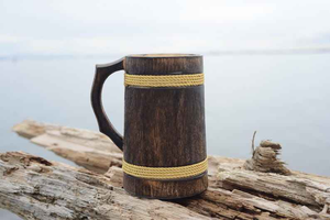 Mug en bois fait main pour un usage domestique, écologique, de qualité supérieure - Product Image 4