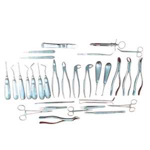 Ensemble d'instruments chirurgicaux vétérinaires orthopédiques en acier inoxydable ou de qualité 20 pièces pour la chirurgie animale - Product Image 1