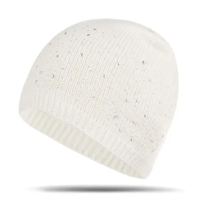 Bonnet pour le froid - Doux, confortable, de haute qualité, personnalisable, en spandex/polyester, nouveau style, bonnets en acrylique tricotés sur mesure - Product Image 4