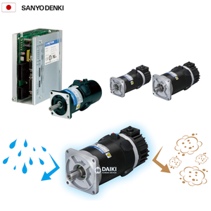 Sistemas de Servomotor CC SANYO DENKI JAPAN SANMOTION, Nuevos, Compactos, Ligeros, Eficientes Energéticamente, de Alta Velocidad, Alta Precisión, Protección IP - Product Image 1