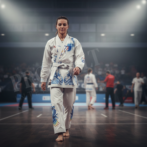 Uniforme de Tai Chi Tradicional, Suave y Cómodo, Color Personalizado, Uniforme de Artes Marciales de Kung Fu, Diseño Bordado Personalizado en Toda la Prenda - Product Image 3