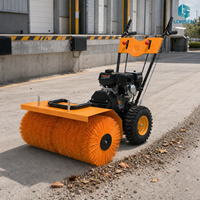 Balayeuse rotative à essence pour allées et balayeuse de sols pour chemins d'accès
