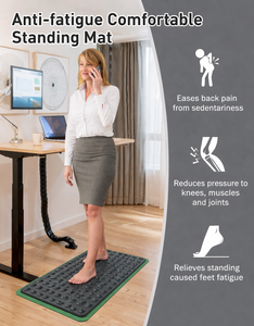 Accesorios <span class=keywords><strong>de</strong></span> Fitness, Tapete <span class=keywords><strong>de</strong></span> Acupresión Antideslizante <span class=keywords><strong>de</strong></span> PU Extra Grande, Rectangular, <span class=keywords><strong>de</strong></span> 46*30*1.5cm - Product Image 6