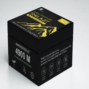 Shilajit Noir Pur à 100% de Qualité Alimentaire, Extrait Herbal Cultivé en Milieu Sauvage, en Bouteille, Marque Blanche - Product Image 6