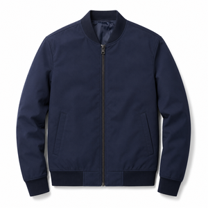 Nouvelle veste d'hiver 2026 pour jeunes hommes, col montant, épaisse et chaude, style décontracté, blouson bomber personnalisé - Product Image 2