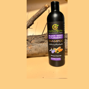 Natural Black Seed and Turmeric <b>Shampoo</b> for Hair Strength Shine and Softness Support Every Day Naturally - Product Image 4