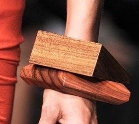 Bracelets ethniques en bois de qualité supérieure, bijoux élégants en bois pour femmes, collection de mode traditionnelle - Product Image 3