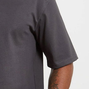 High Quality Blank Cotton StreetWear <b>Tshirt</b> Oversized Drop Shoulder T-shirt Custom Print logo HeavyWeight <b>White</b> T Shirt for Men - Product Image 6