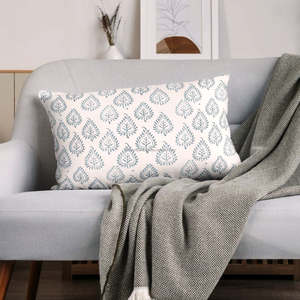 ปลอกหมอนอิงทรงสี่เหลี่ยม พิมพ์ลายใบไม้สีแดง พิมพ์สองด้าน พับได้ ปลอกหมอนตกแต่ง - Product Image 3