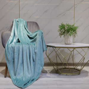 Luxe 100% soie herbe vert polaire jeter Polyester Durable fabriqué au Vietnam motif imprimé pour la maison et les voyages - Product Image 1