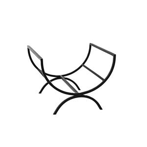 Nouveauté : Accessoires pour la maison, support de rangement pour bois de chauffage en métal pour jardin extérieur, porte-bûches en fer forgé pour cheminée - Product Image 4