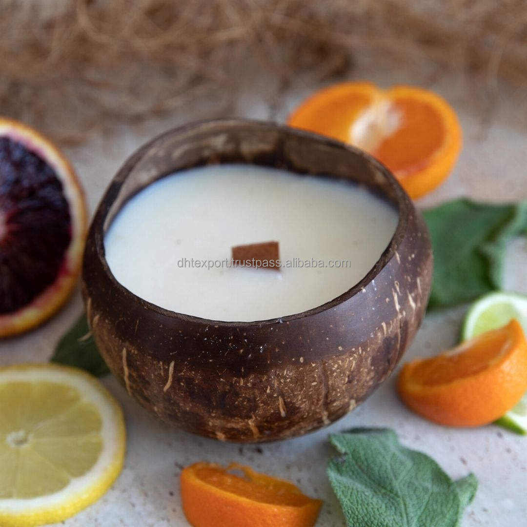 Coconut Candle Bowl