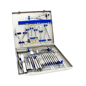 Kit Quirúrgico Manual para Implantes Dentales, Preservación de Tejido, Levantamiento de Seno, Injerto Óseo, Reutilizable, Autoclavable, Acero Inoxidable - Product Image 1