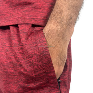 Conjunto de camisetas y pantalones cortos para hombre al por mayor, conjunto de verano, camisetas y pantalones cortos de manga corta transpirables, conjunto de pantalones cortos informales con logotipo personalizado OEM para hombre - Product Image 6