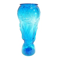 Coupe de trophée de football en plastique avec couvercle, vaisselle de fête, 450 ml, plusieurs options de couleurs