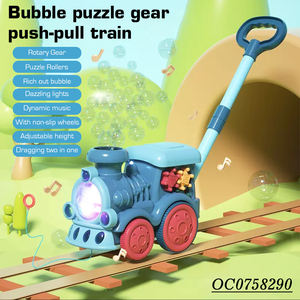 아이 거품 불고 장난감 기차 빛과 소리 거품 기차 장난감 - Product Image 3