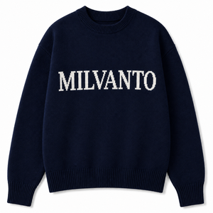 Pull en tricot pour homme avec logo personnalisé, très vendu |   Pull à col rond à manches longues de qualité supérieure |   Pull en tricot de marque Streetwear - Product Image 3