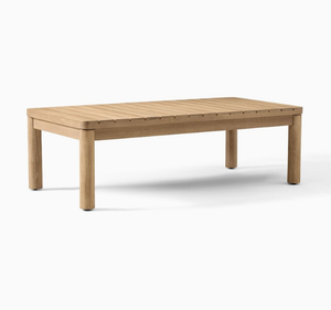 Juego de Sofás de Madera de Teca Sólida, Ecológicos, Resistentes al Agua, para Exteriores, con Mesa de Centro, Acabado Natural, para Sala de Estar, Jardín, Patio, Terraza - Product Image 5