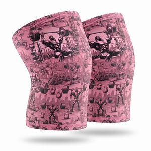 Genouillères en néoprène 9 mm pour haltérophilie, musculation, push-up, anime, haute résistance, unisexe - Product Image 3