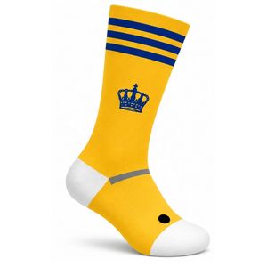 Chaussettes brodées pour femmes, douces et confortables, en mélange de coton, chaussettes de sport décontractées et tendance avec lettres grecques personnalisées - Product Image 5
