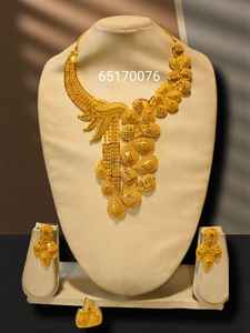 AWAIS HOUSE Nouvelle Collection Style Hip Hop Plaqué Or Laiton Ensemble Collier Bracelet Femme Fête Mariage Diamant Massif Infini - Product Image 2