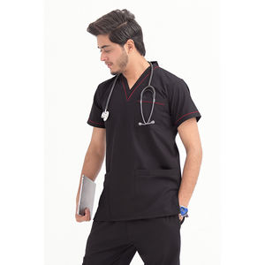 Ensemble d'uniformes médicaux pour hommes, infirmiers, en coton et polyester de qualité supérieure, doux, respirant, durable, vêtements de travail pour hôpital, uniforme médical personnalisé pour hommes - Product Image 5