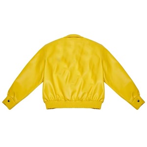 Chaqueta de Cuero PU para Hombre de Alta Calidad, con Logotipo Frontal, Impermeable y Resistente al Viento - Chaquetas de Cuero de Pakistán - Product Image 4