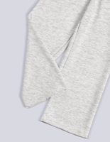 Ensemble de survêtement évasé personnalisé pour femme, taille haute, tenue de sport deux pièces, vêtements de fitness en Spandex/Coton avec bande latérale