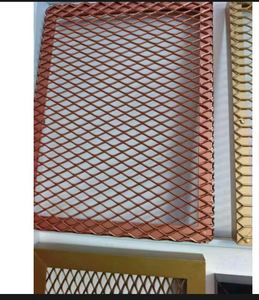 Stainless Steel Expanded <b>Metal</b> Mesh Sheet Custom Hole Size <b>Metal</b> <b>Grid</b> Panel for Industrial Filtration and Protection - Product Image 3