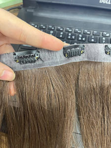 Extensions de cheveux humains à clipser sans couture – Trame ultra fine – Aspect naturel - Product Image 2