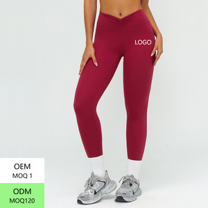 กางเกงเลกกิ้งไร้ตะเข็บลายไท-ได ขายดี กางเกงโยคะเอวกลางสำหรับผู้หญิง ยกสะโพก ระบายอากาศได้ดี เหมาะสำหรับออกกำลังกายและเล่นกีฬา - Product Image 1