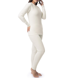 Venta al por mayor 2026: Último diseño, estilo y color personalizados, ropa de punto 100% algodón ecológico, OEM, calzoncillos largos para mujer. - Product Image 4