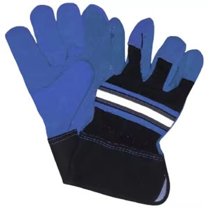 Gants de travail en cuir de vachette de haute qualité pour hommes, nouveau design, protection industrielle des mains, résistance à l'abrasion - Product Image 2