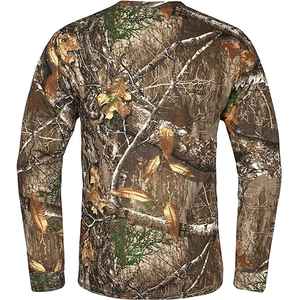 Camisa de Caza de Manga Larga para Hombre, Camuflaje, Transpirable, Poliéster, Ropa de Exterior, Estilo Otoñal - Product Image 3