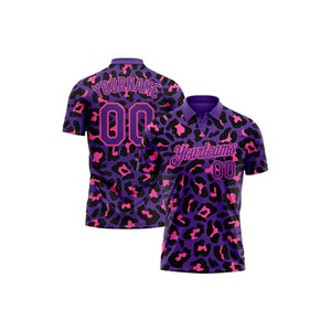 เสื้อยืดแขนสั้นสีชมพูผ้าฝ้ายเจอร์ซีย์ 100% สำหรับผู้ชาย น้ำหนัก 240 กรัม ตกแต่งขอบสีเขียว ปักชื่อและหมายเลขตามสั่ง - Product Image 3