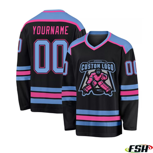 Personalized Custom Men's Hockey Jersey with Logo White & <b>Red</b> Color Fashion Women's Hockey Fans Gifts for Youth - Product Image 3