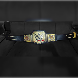 Cinturón de Campeonato Ponderado en Oro, Indiscutible, Agrega Prestigio a tu Colección de Lucha, Imprescindible para Cualquier Fanático de la Lucha - Product Image 3