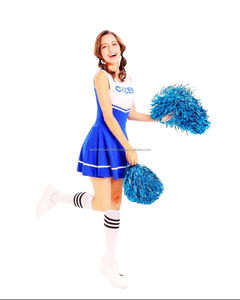 Uniformes de cheerleading personnalisés TASBI INTERNATIONAL 100% polyester imprimés par transfert thermique, poids du tissu 220g, logo frontal - Product Image 4