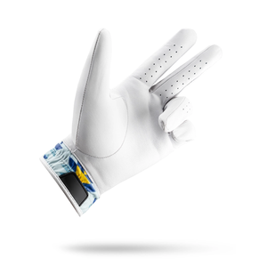 Gants de golf en cuir PU respirant à motif aztèque du sud-ouest, avec logo personnalisé, pour usage sportif unisexe - Product Image 2