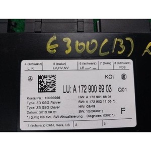 ECU และโมดูลคอมพิวเตอร์มือสองสำหรับรถยนต์ E-class รุ่น A1729006903 - Product Image 5