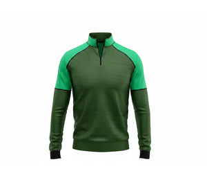 Modern Sublimation Quarter Zip Design <b>Jacket</b> Manufacturer <b>Men</b> Women Youth Sportswear Quick Dry Team <b>Pullover</b> - Product Image 3