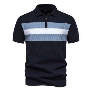Chemises polo pour hommes grandes tailles, tissu tricoté doux et confortable, col boutonné, polo de golf surdimensionné pour hommes - Product Image 5